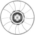 Ventilateur, refroidissement du moteur