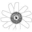 Ventilateur, refroidissement du moteur