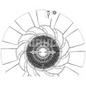 Ventilateur, refroidissement du moteur