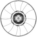 Ventilateur, refroidissement du moteur
