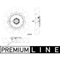 Ventilateur, refroidissement du moteur