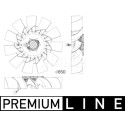 Ventilateur, refroidissement du moteur