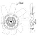 Ventilateur, refroidissement du moteur