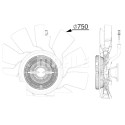 Ventilateur, refroidissement du moteur