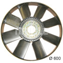 Roue du souffleur, refroidissementdu moteur
