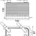Radiateur d'huile de boîte automatique