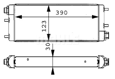 Radiateur d'huile de boîte automatique