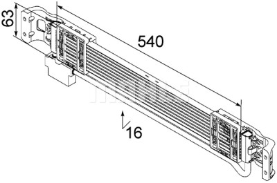 Radiateur d'huile