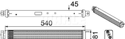 Radiateur d'huile