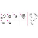 Pompe à eau + kit de courroie de distribution