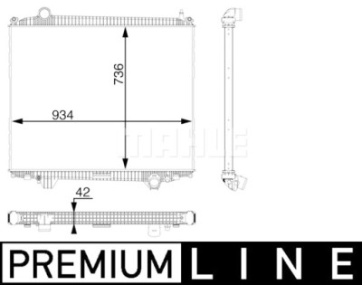 Radiateur, refroidissement du moteur