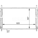 Radiateur, refroidissement du moteur