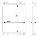 Radiateur, refroidissement du moteur