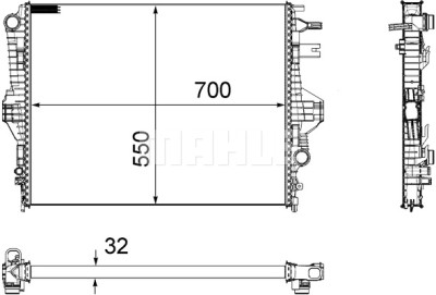 Radiateur, refroidissement du moteur