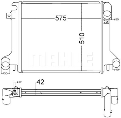 Radiateur, refroidissement du moteur