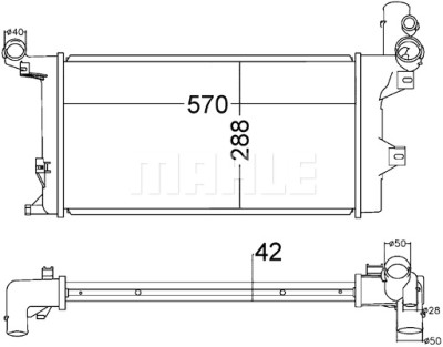 Radiateur, refroidissement du moteur