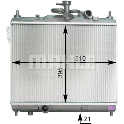 Radiateur, refroidissement du moteur