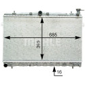 Radiateur, refroidissement du moteur
