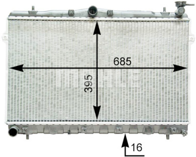 Radiateur, refroidissement du moteur