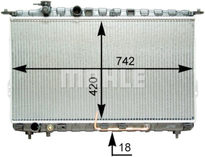 Radiateur, refroidissement du moteur