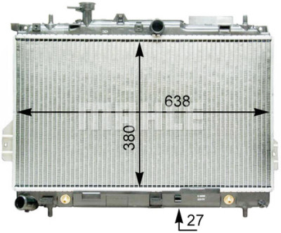 Radiateur, refroidissement du moteur
