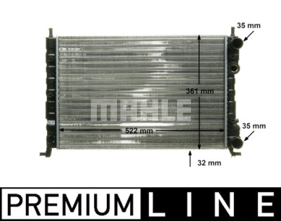 Radiateur, refroidissement du moteur