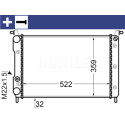 Radiateur, refroidissement du moteur