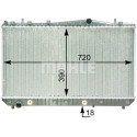 Radiateur, refroidissement du moteur
