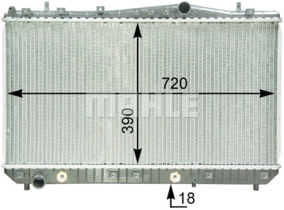 Radiateur, refroidissement du moteur