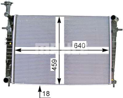 Radiateur, refroidissement du moteur