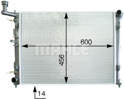 Radiateur, refroidissement du moteur