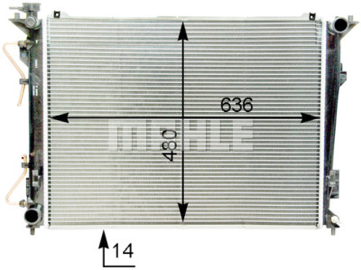 Radiateur, refroidissement du moteur