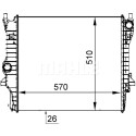 Radiateur, refroidissement du moteur