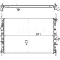 Radiateur, refroidissement du moteur