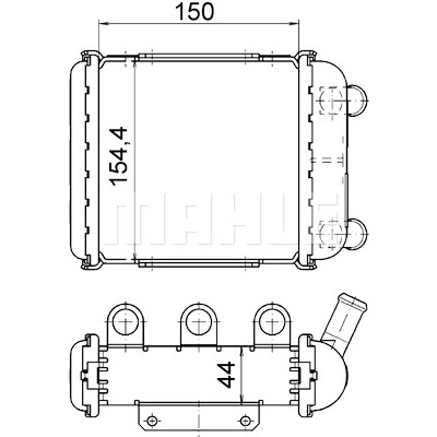 Radiateur, refroidissement du moteur