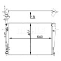 Radiateur, refroidissement du moteur