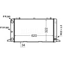 Radiateur, refroidissement du moteur