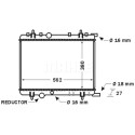 Radiateur, refroidissement du moteur