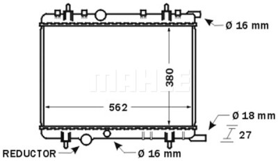 Radiateur, refroidissement du moteur