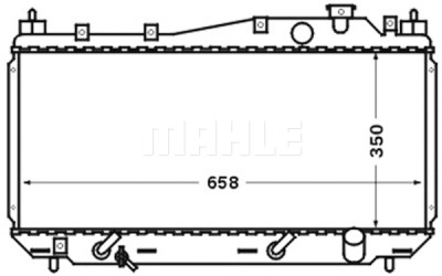 Radiateur, refroidissement du moteur