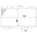 Radiateur, refroidissement du moteur