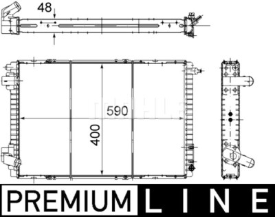Radiateur, refroidissement du moteur