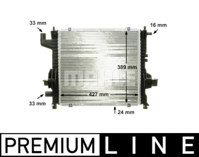 Radiateur, refroidissement du moteur