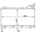 Radiateur, refroidissement du moteur