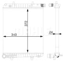 Radiateur, refroidissement du moteur