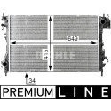 Radiateur, refroidissement du moteur
