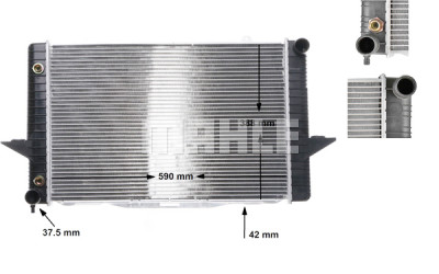 Radiateur, refroidissement du moteur