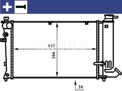 Radiateur, refroidissement du moteur