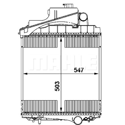 Radiateur, refroidissement du moteur