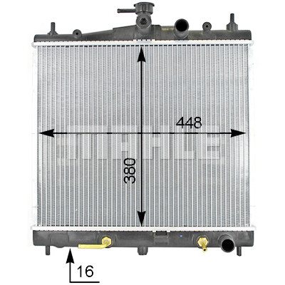 Radiateur, refroidissement du moteur